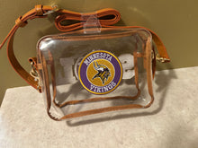 Load image into Gallery viewer, Minnesota Vikings Clear Game Day Purse