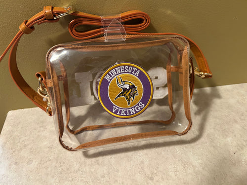 Minnesota Vikings Clear Game Day Purse