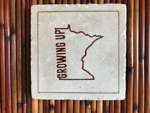 Growing up Minnesota Ceramic Trivet